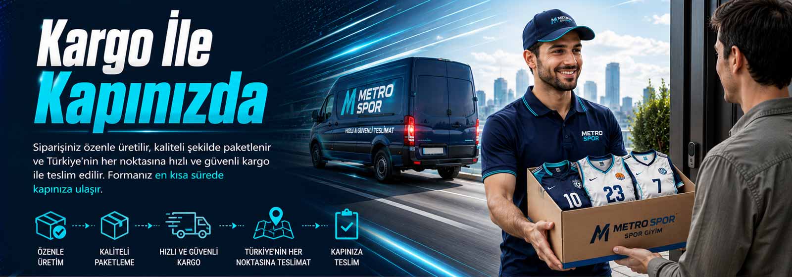 hızlı kargo ile kapınızda