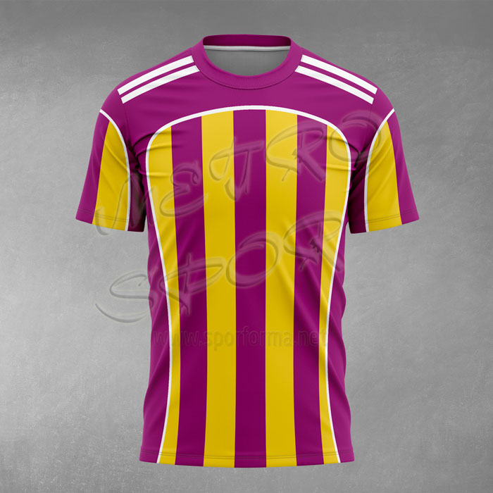 Arjantin 10 Modeli Mor Sarı Futbol Forması