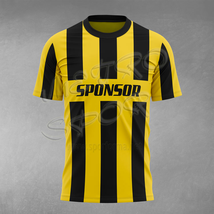 sarı siyah çubuklu Dortmund 1 modeli