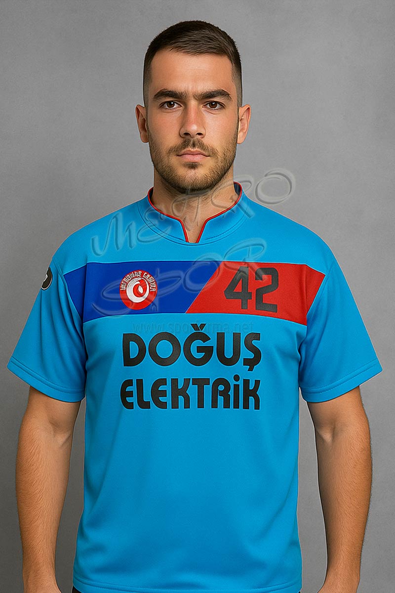 turkuaz erkek voleybol forması