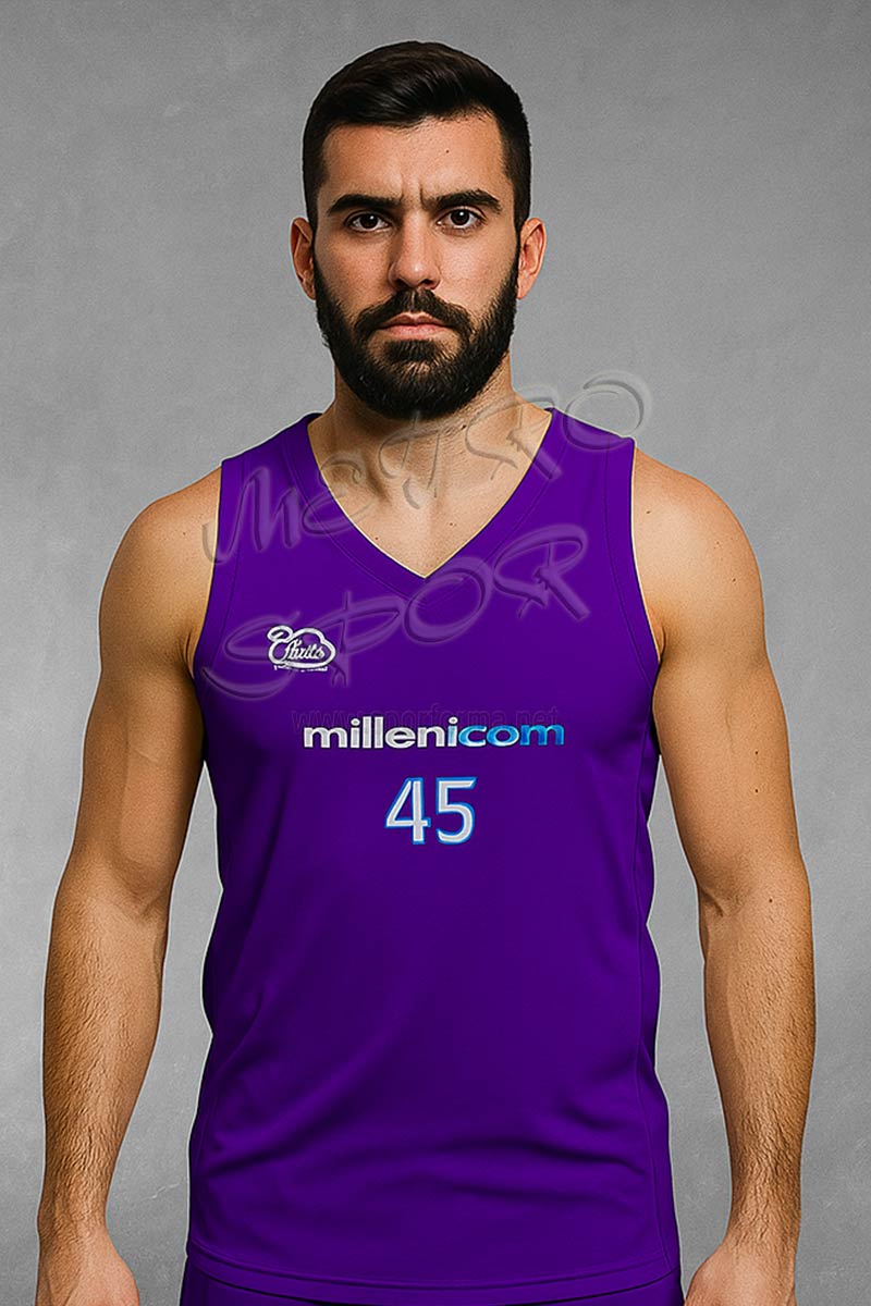 tek renk düz basketbol forması