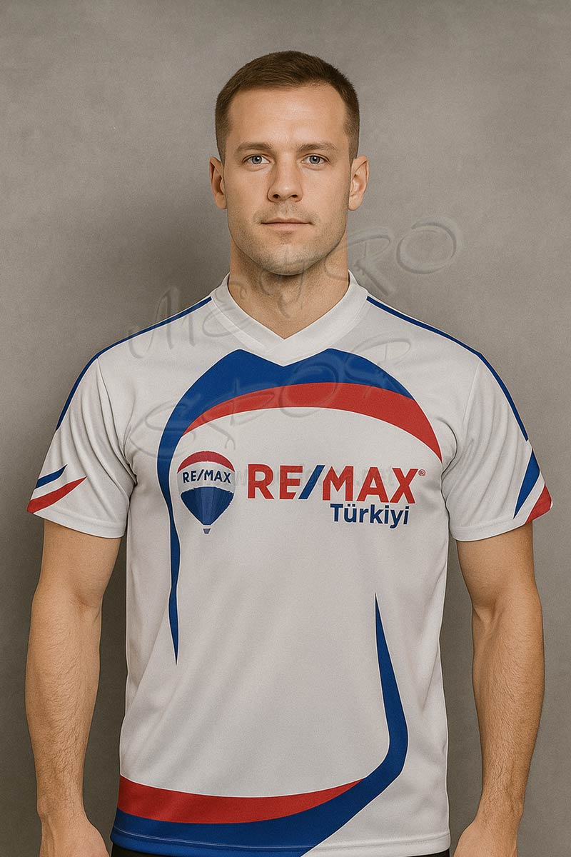 beyaz mavi, kırmızı renk, boğaziçi modeli futbol forması