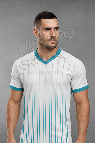 Drogba Modeli çizgili forma