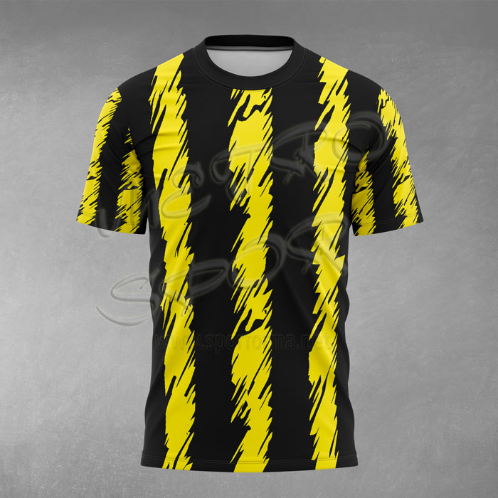 Alkmaar 10 Modern Çubuklu Futbol Forması