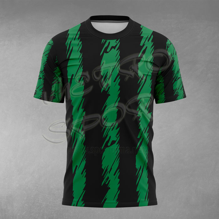 Alkmaar 11 Modern Çubuklu Futbol Forması