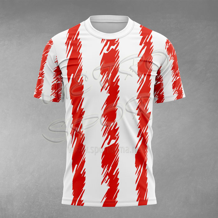 Alkmaar 4 Modern Çubuklu Futbol Forması