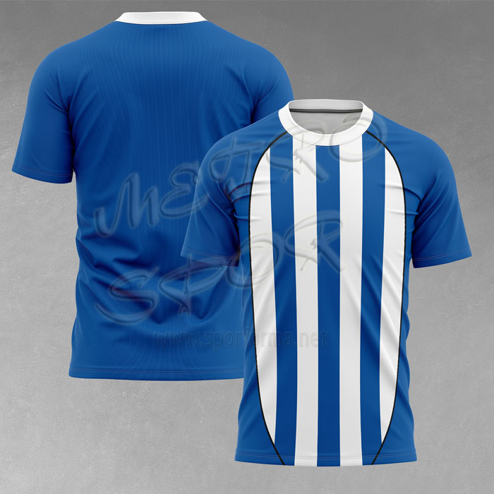 milan modeli çubuklu futbol forma